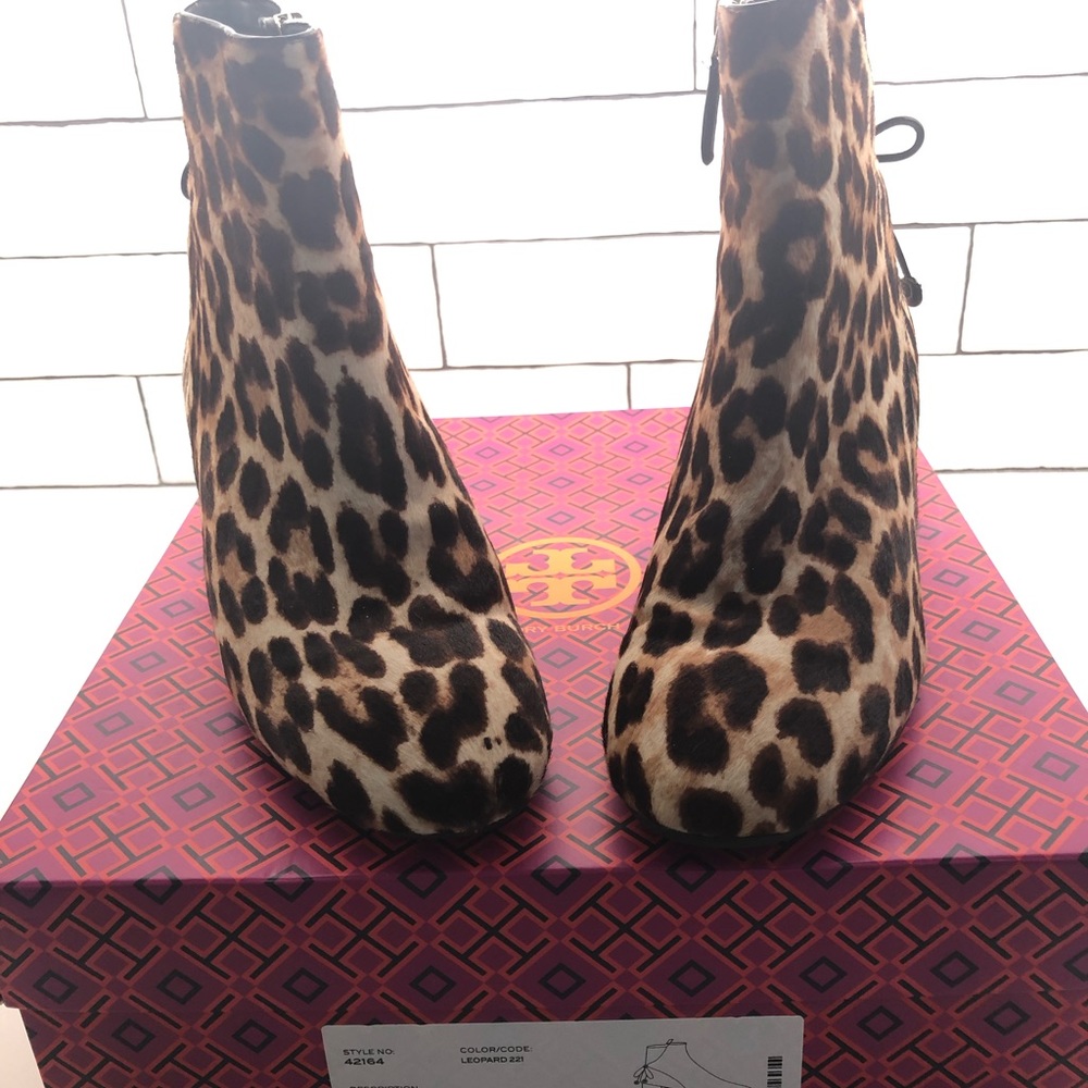 Tory Burch Laila Haircalf Booties